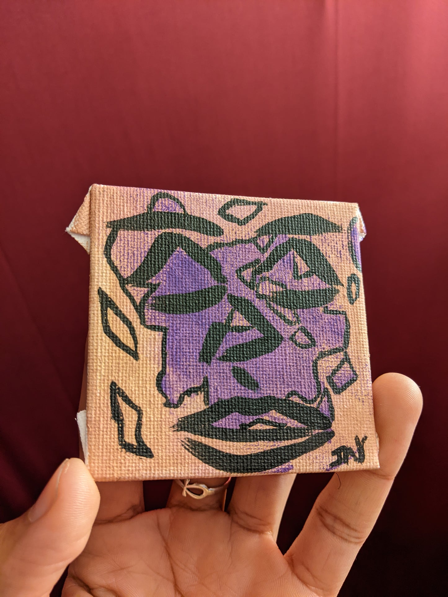 Mini canvas - Untitled (panel)