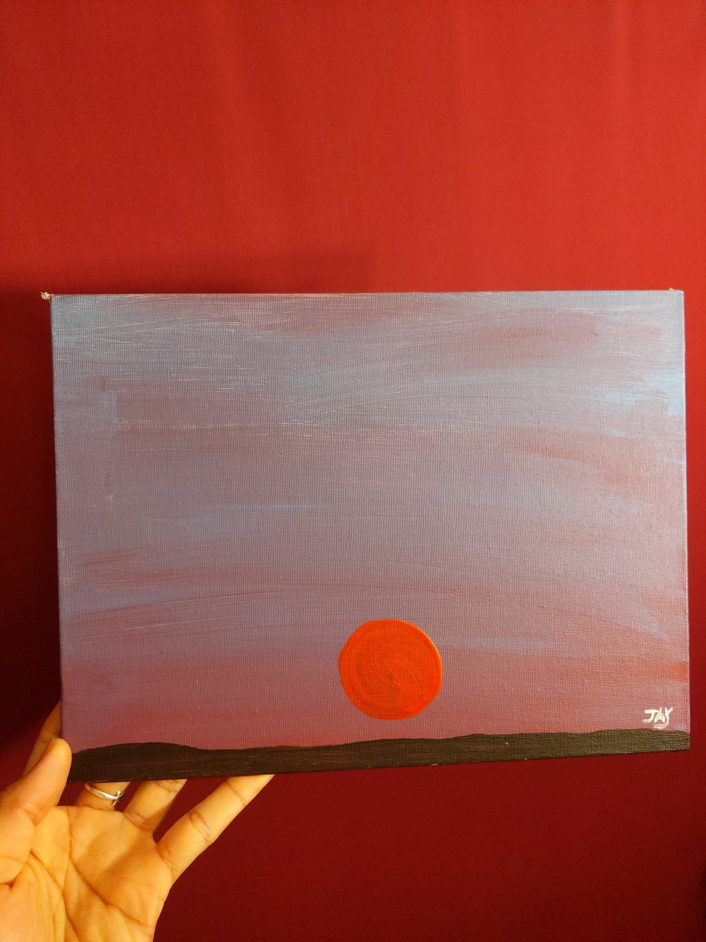 Mars Sunset (panel)