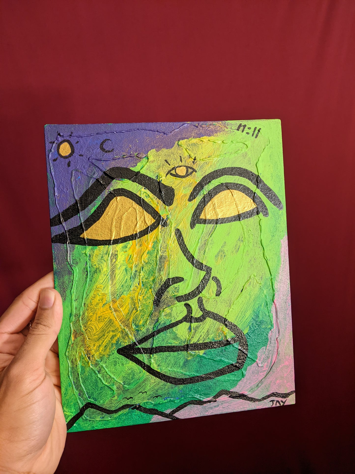 Untitled (panel canvas)