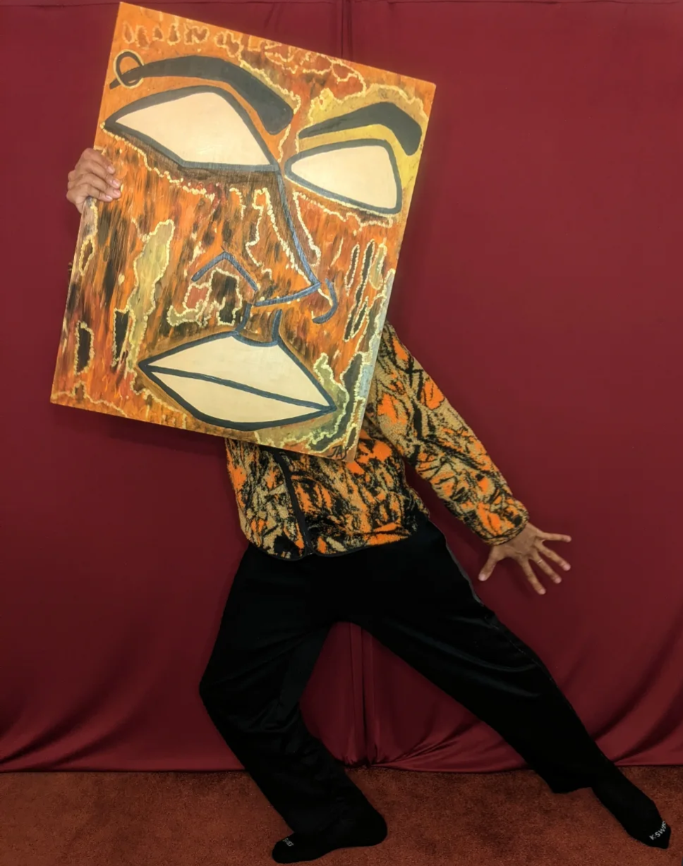 Face of Divine Flame (Wood)