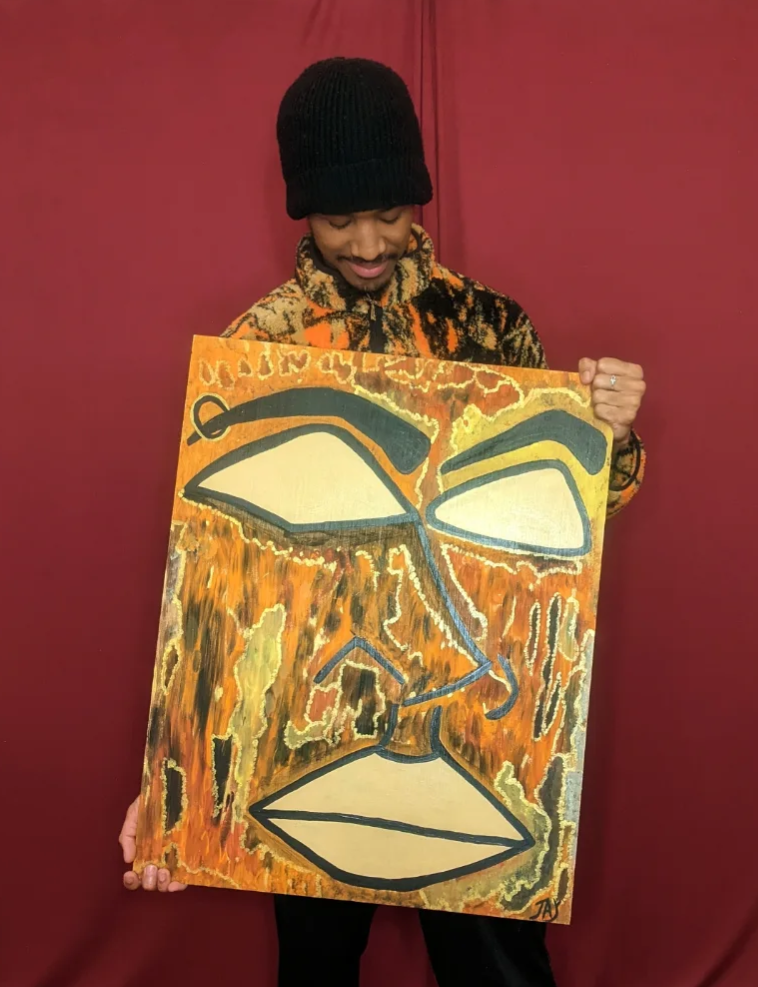 Face of Divine Flame (Wood)