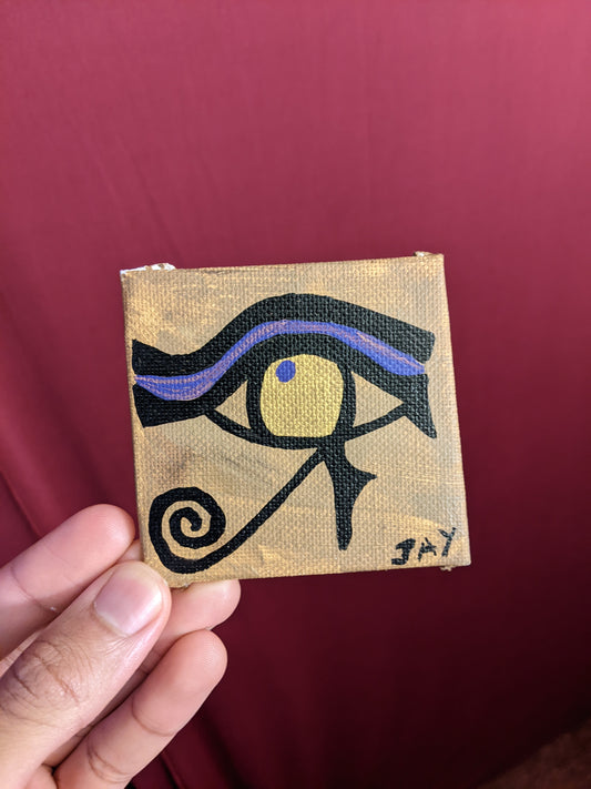 Mini canvas - Eye of Ra (panel)