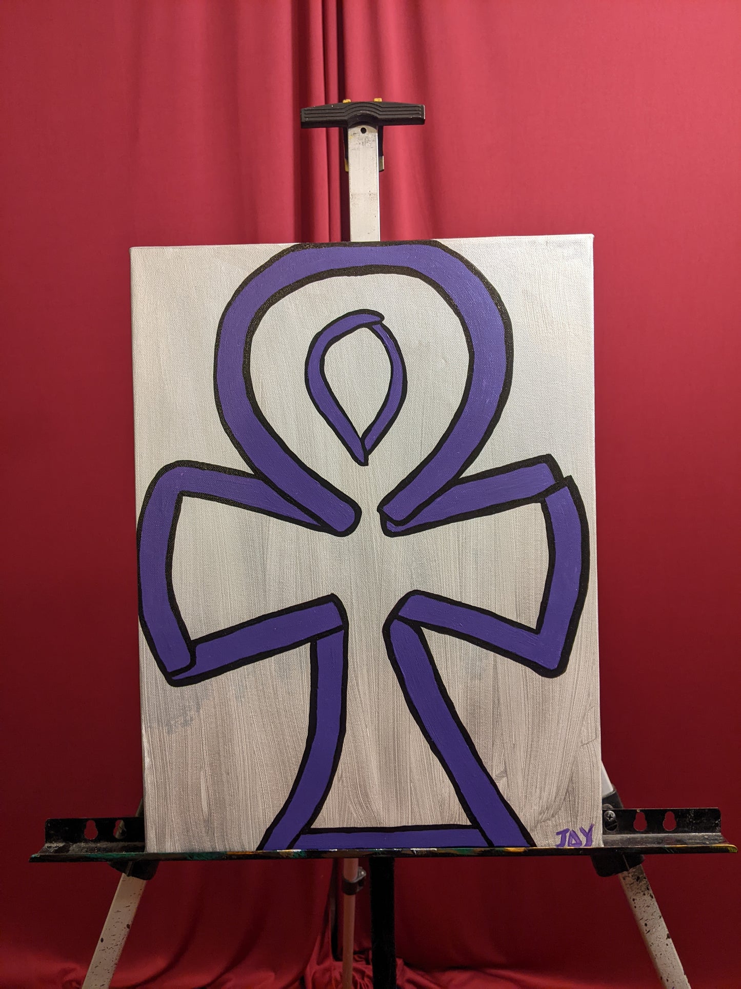 Purple Ankh