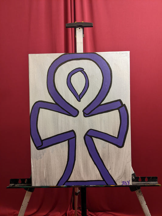 Purple Ankh