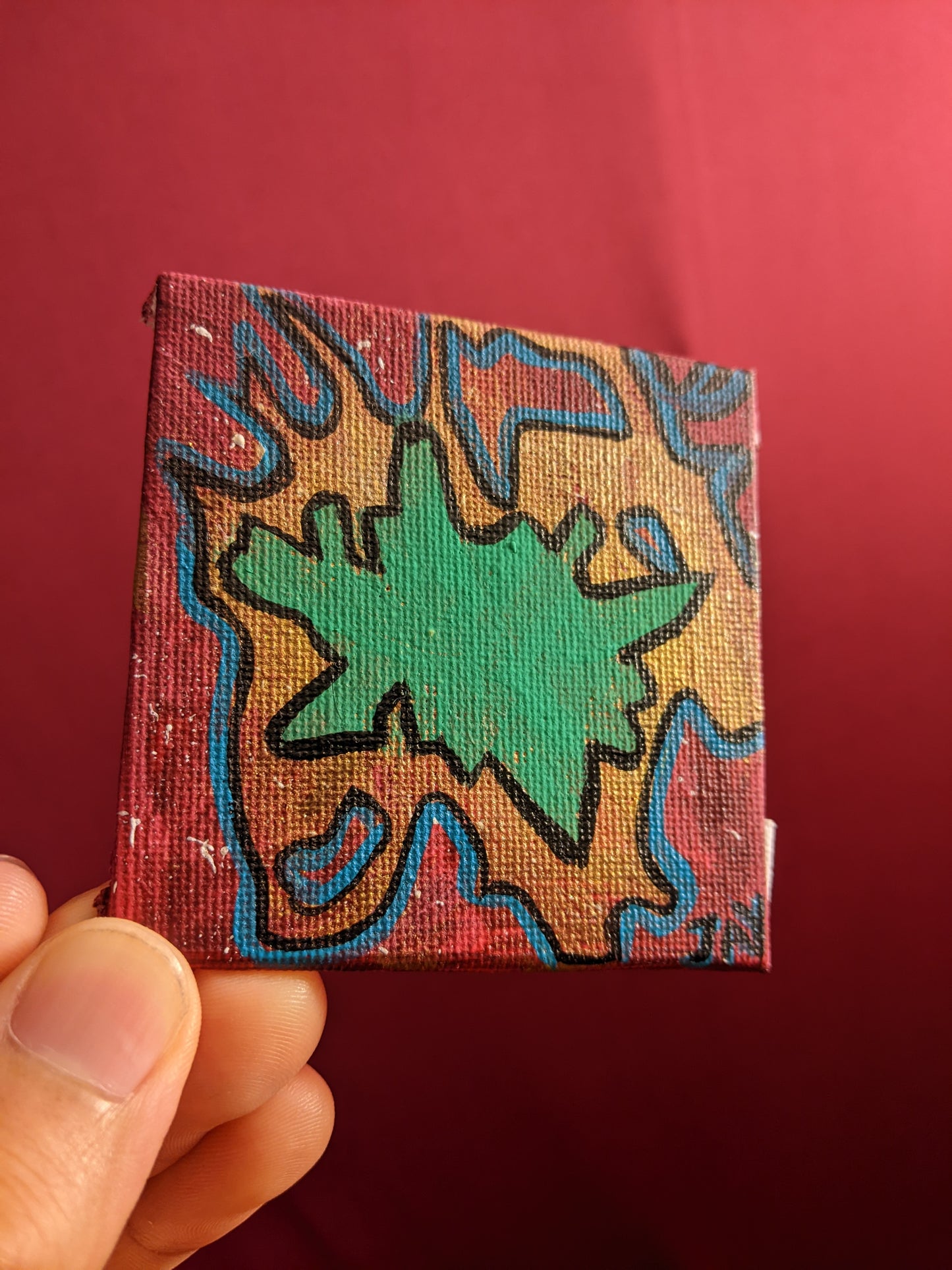 Mini canvas - Graffiti 1 (panel)