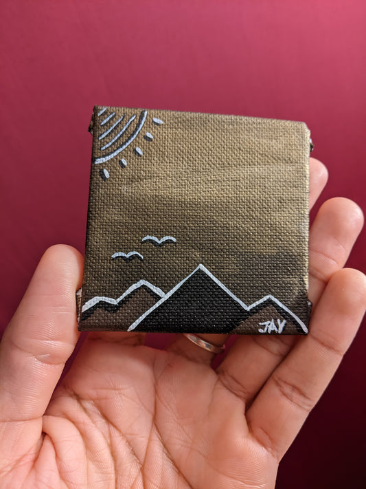 Mini canvas - Mountains (panel)