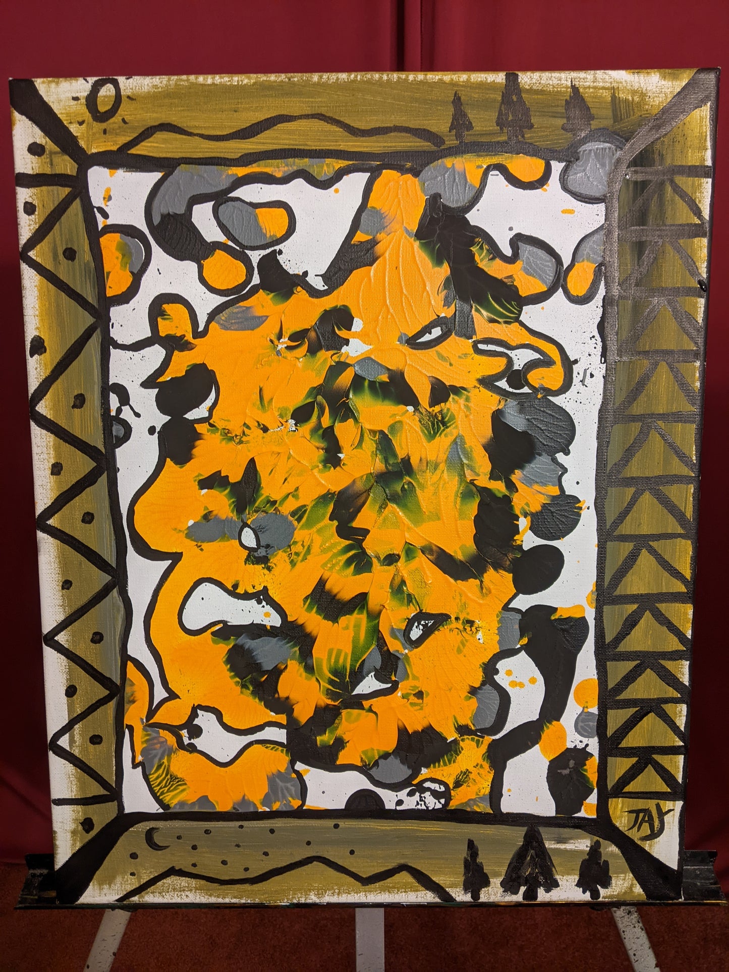 Black and Yellow Set