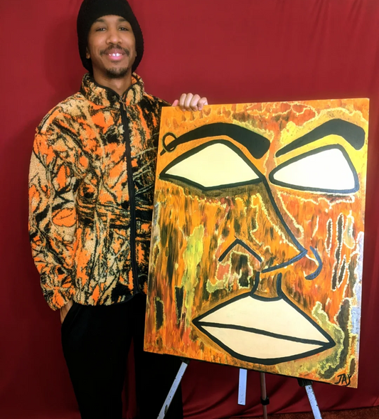 Face of Divine Flame (Wood)