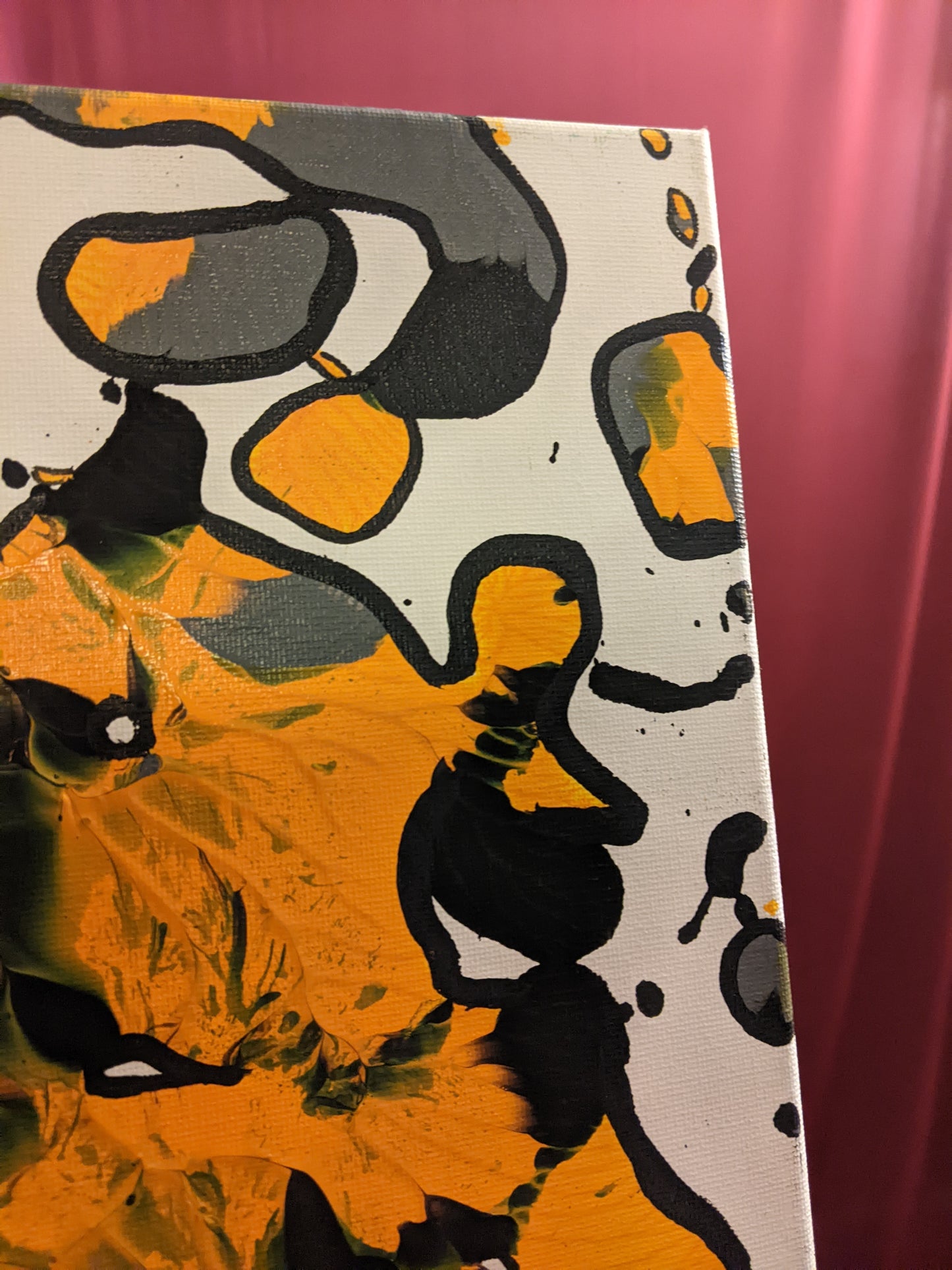 Black & Yellow Mess